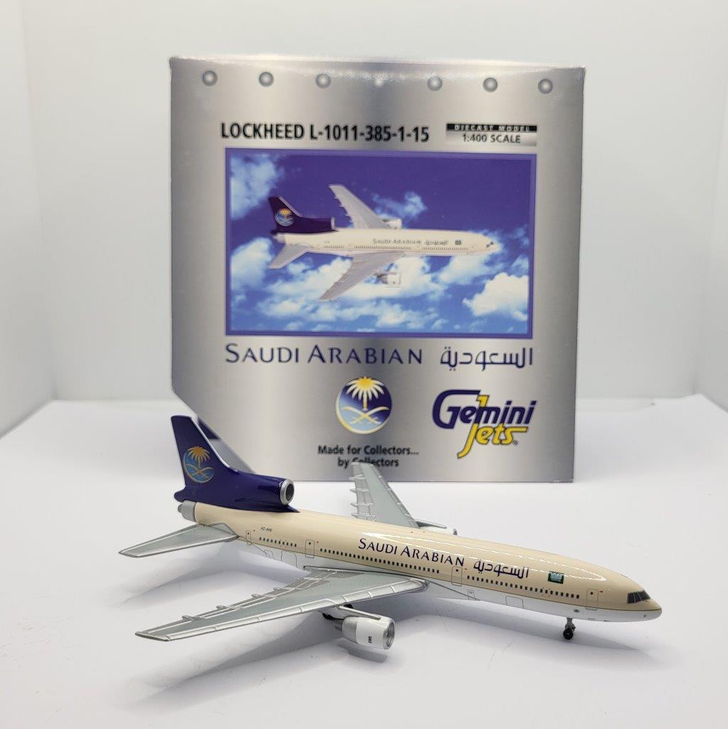 Gemini Jets 1:400 Saudi Arabian Airlines HZ-AHO Lockhead L-1011