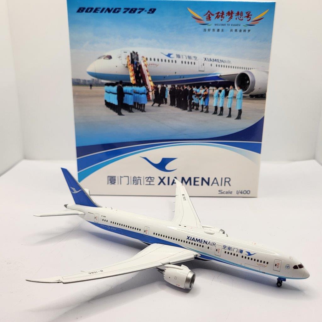 JC Wings 1:400 Xiamen Airlines B-1566 Boeing 787-9