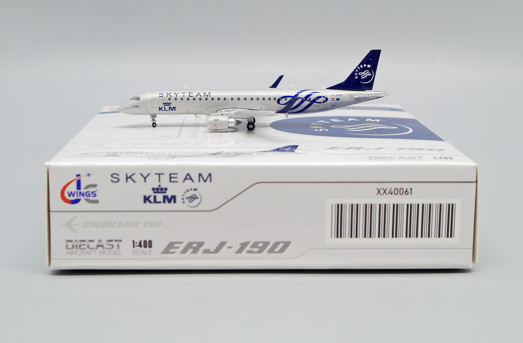 JC Wings 1:400 KLM Royal Dutch Airlines PH-EZX Embraer ERJ-190