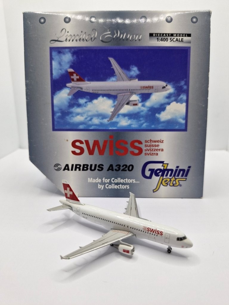Gemini Jets 1:400 Swiss International Airlines HB-IJP Airbus A320