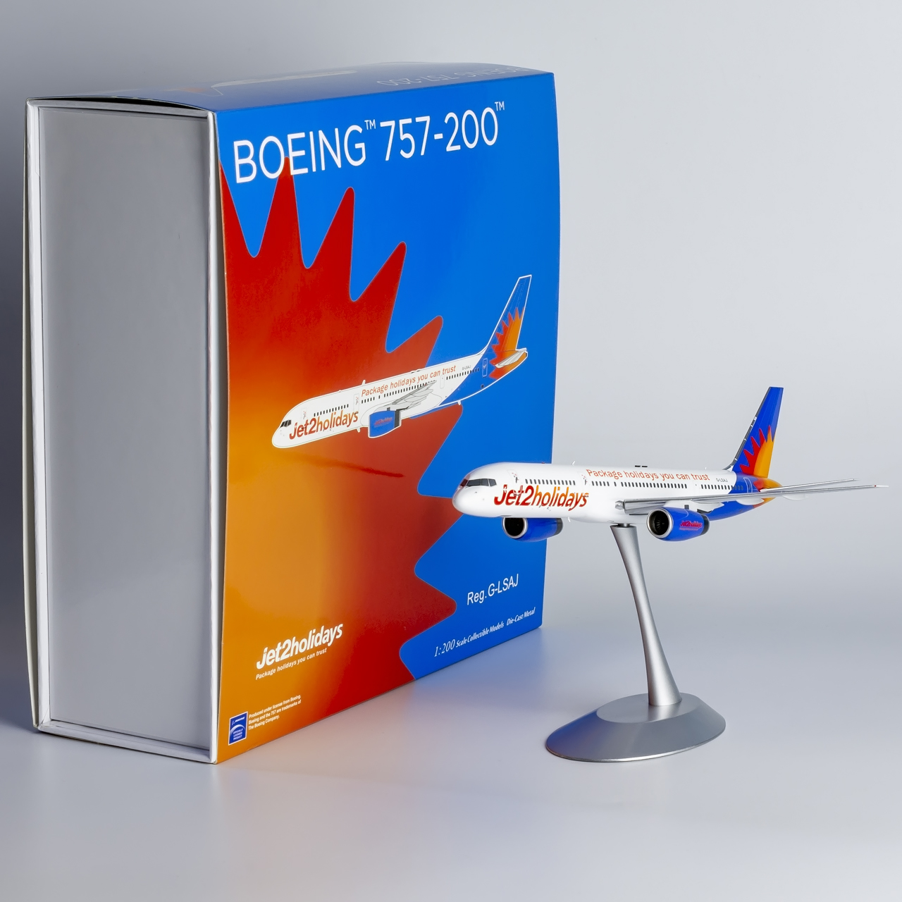 NG Models 1:200 Jet2 Holidays G-LSAJ Boeing 757-200