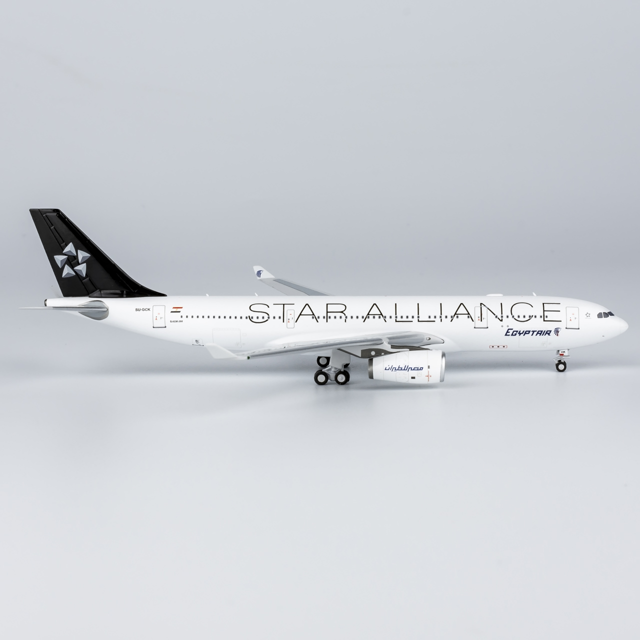NG Models 1:400 Egyptair SU-GCK Airbus A330-200 - Image 6
