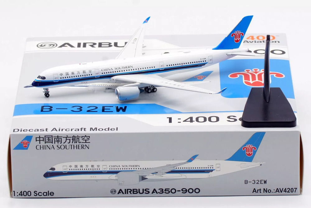 Aviation 400 1:400 China Southern Airlines B-32EW Airbus A350-900
