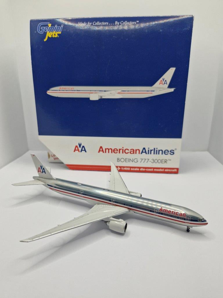 Gemini Jets 1:400 American Airlines N717AN Boeing 777-300