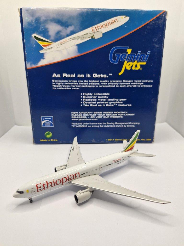 Gemini Jets 1:400 Ethiopian Airlines ET-ANN Boeing 777-200
