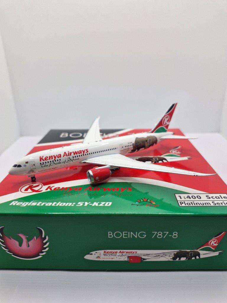 Phoenix 1:400 Kenya Airways 5Y-KZD Boeing 787-8