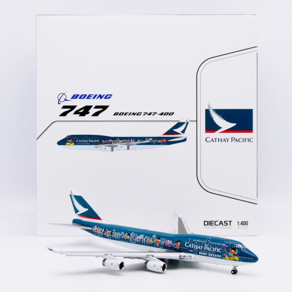 JC Wings 1:400 Cathay Pacific B-HOX Boeing 747-400