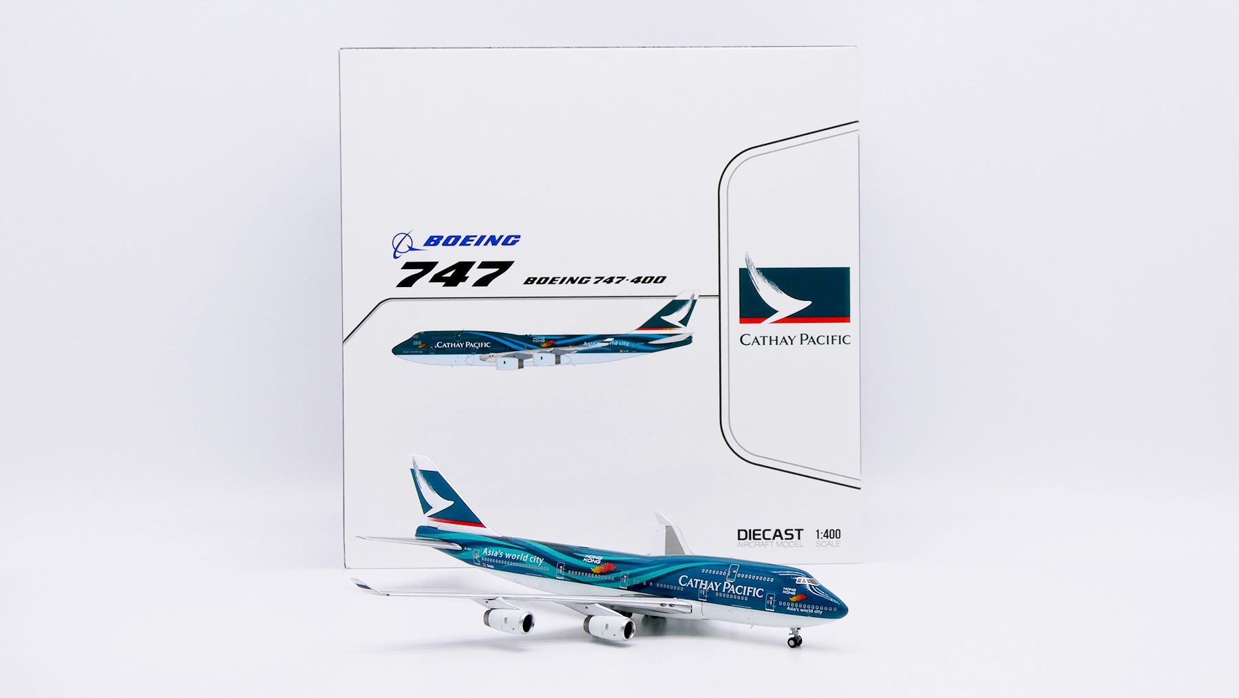 JC Wings 1:400 Cathay Pacific B-HOY Boeing 747-400