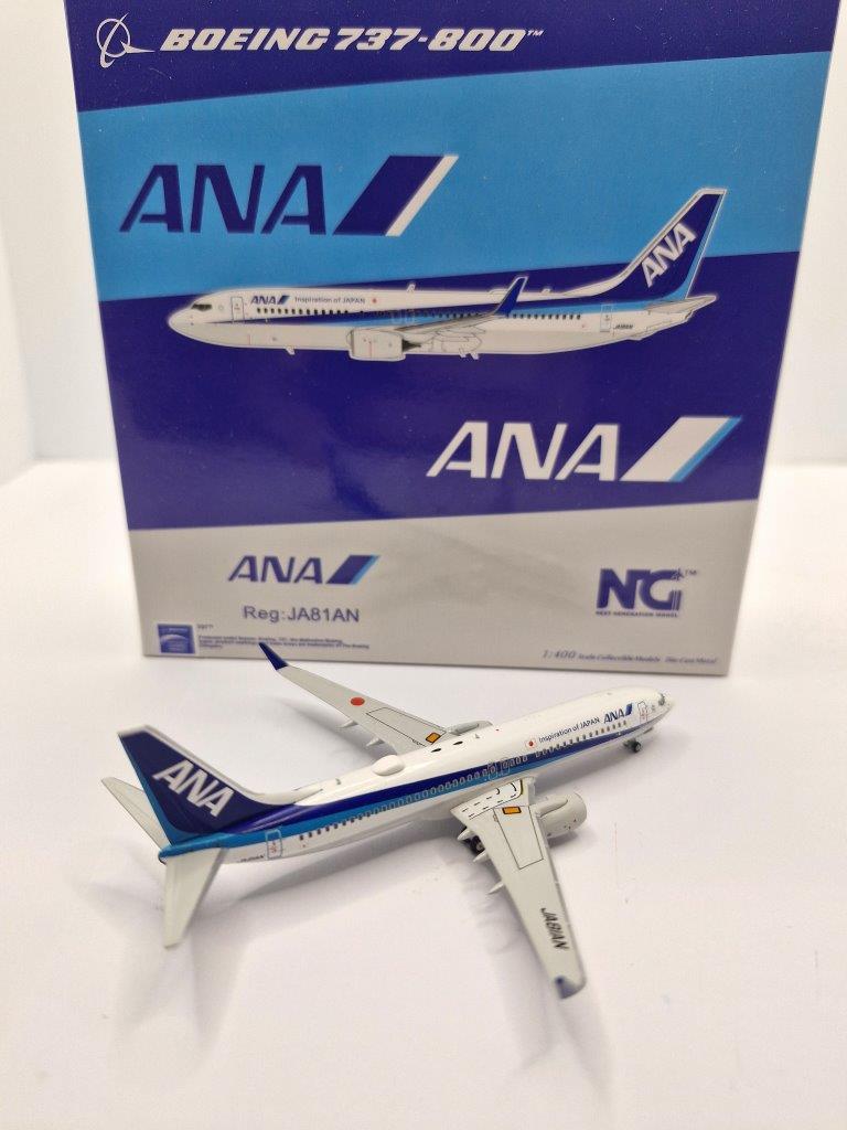 NG Models 1:400 ANA All Nippon Airways JA81AN Boeing 737-800W