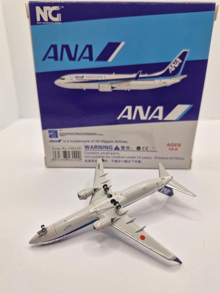 NG Models 1:400 ANA All Nippon Airways JA81AN Boeing 737-800W