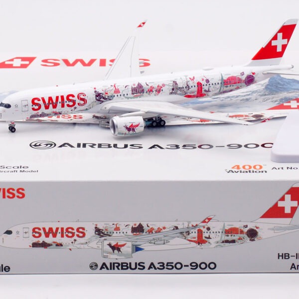 Aviation 400 1:400 Swiss HB-IFA Airbus A350-900