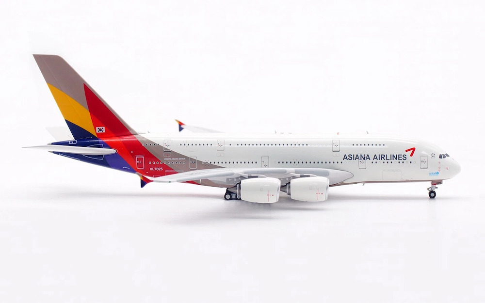 Aviation 400 1:400 Asiana Airlines HL7625 Airbus A380-800