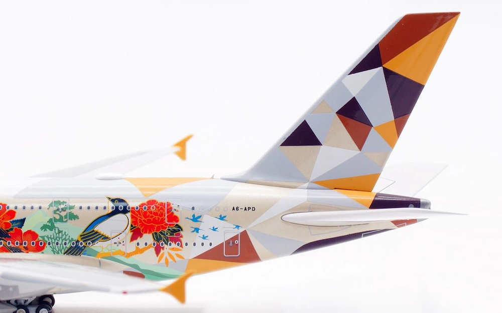 Aviation 400 1:400 Etihad Airways A6-APD Airbus A380-800