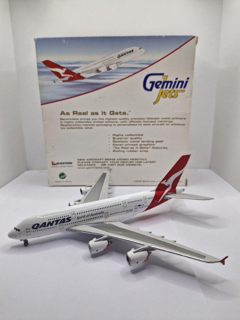 Gemini Jets 1:400 Qantas Airways VH-OQB Airbus A380-800