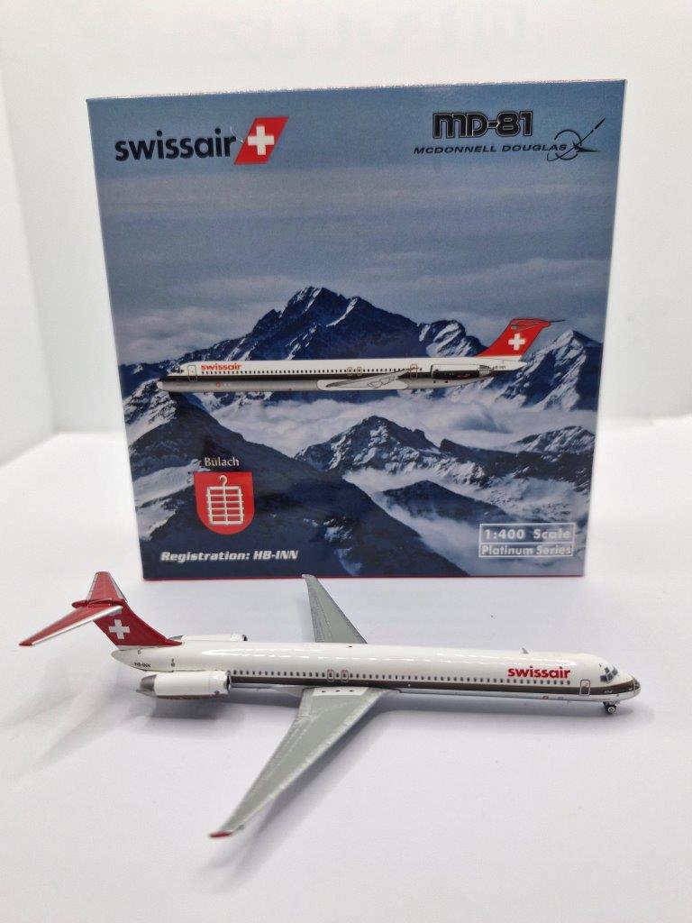 Phoenix 1:400 Swissair HB-INN McDonnell Douglas MD-81 - Image 2