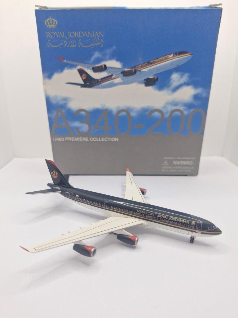 Dragon Wings 1:400 Royal Jordanian Airlines F-OHLQ Airbus A340-200