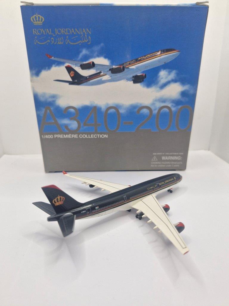 Dragon Wings 1:400 Royal Jordanian Airlines F-OHLQ Airbus A340-200 - Image 2