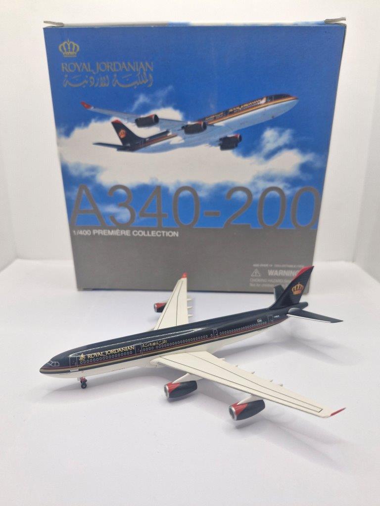 Dragon Wings 1:400 Royal Jordanian Airlines F-OHLQ Airbus A340-200 - Image 3
