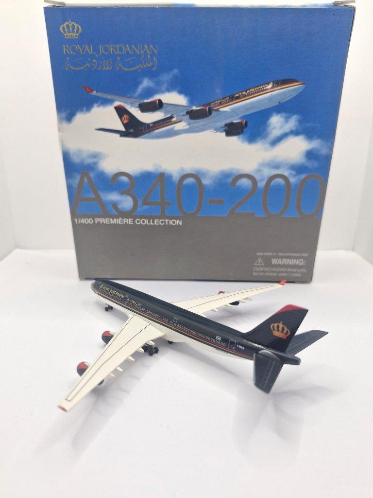 Dragon Wings 1:400 Royal Jordanian Airlines F-OHLQ Airbus A340-200 - Image 4