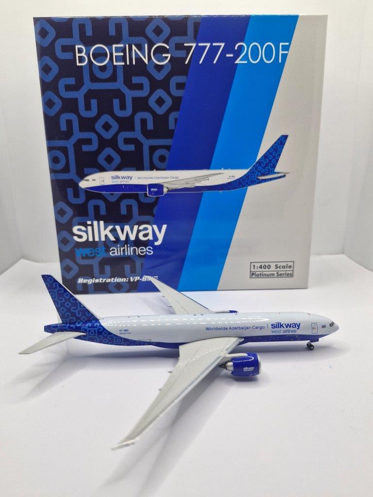 Phoenix 1:400 Silkway West Airlines VP-BMG Boeing 777-200F - Image 2