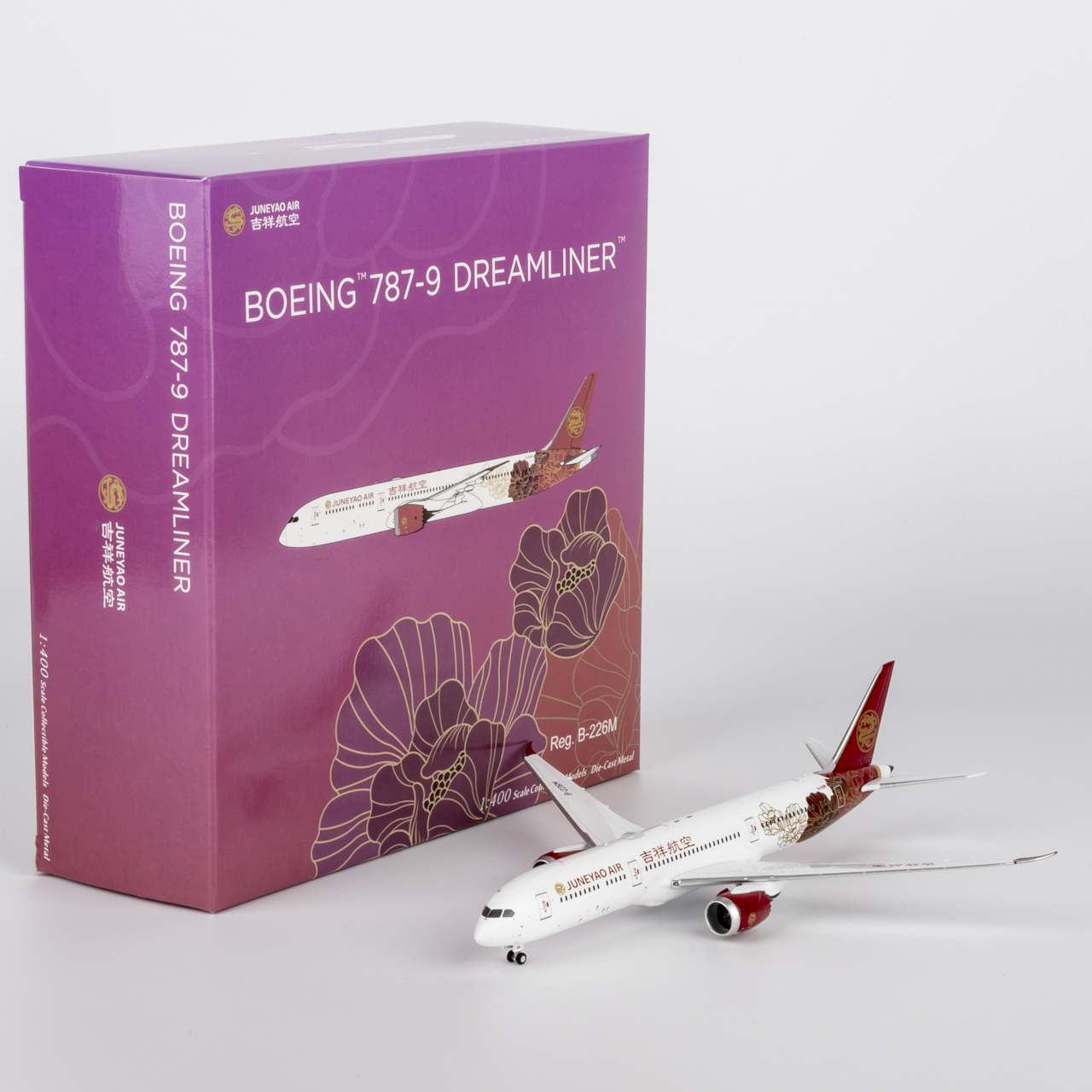 NG Models 1:400 Juneyao Airlines B-226M Boeing 787-9