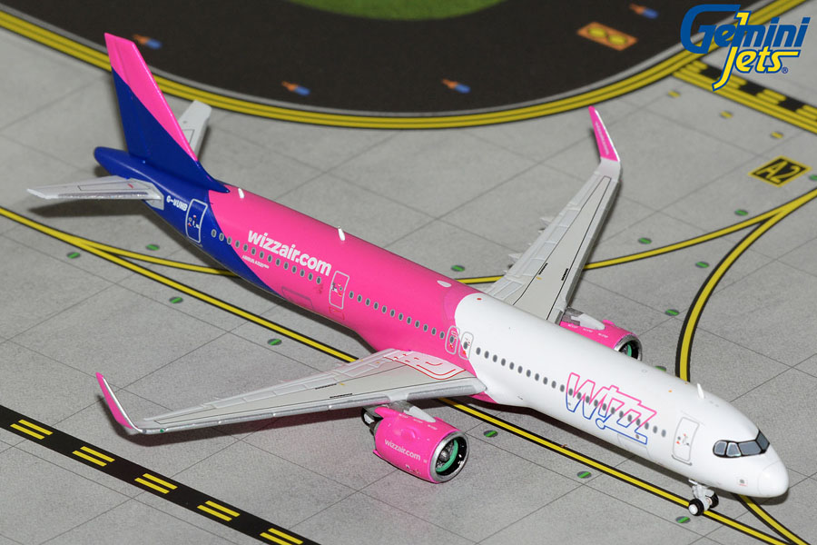 Gemini Jets 1:400 Wizz Air UK G-WUNB Airbus A321-Neo