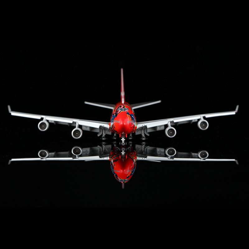 HX Models 1:400 Qantas Airways VH-OEJ Boeing 747-400 "FLAPS DOWN VERSION" - Image 2
