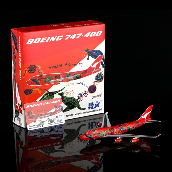HX Models 1:400 Qantas Airways VH-OJB Boeing 747-400