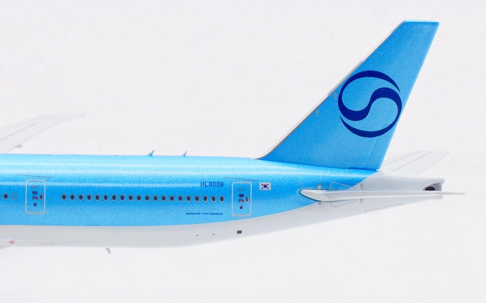 Aviation 400 1:400 Korean Air HL8008 Boeing 777-300 - Bedfordshire