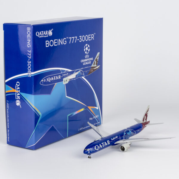 NG Models 1:400 Qatar Airways A7-BED Boeing 777-300