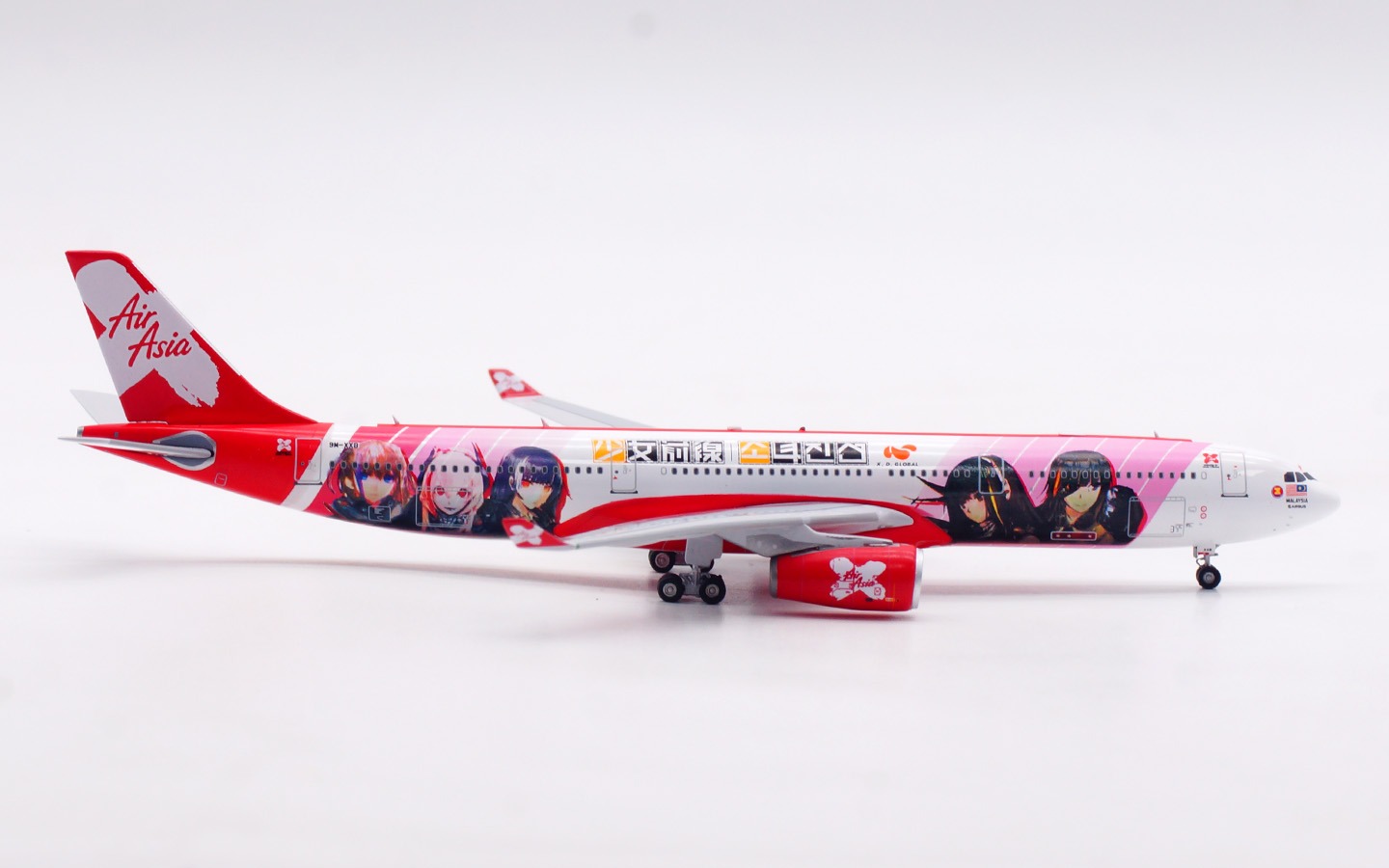 Aviation 400 1:400 Air Asia X 9M-XXB Airbus A330-300 - Image 3