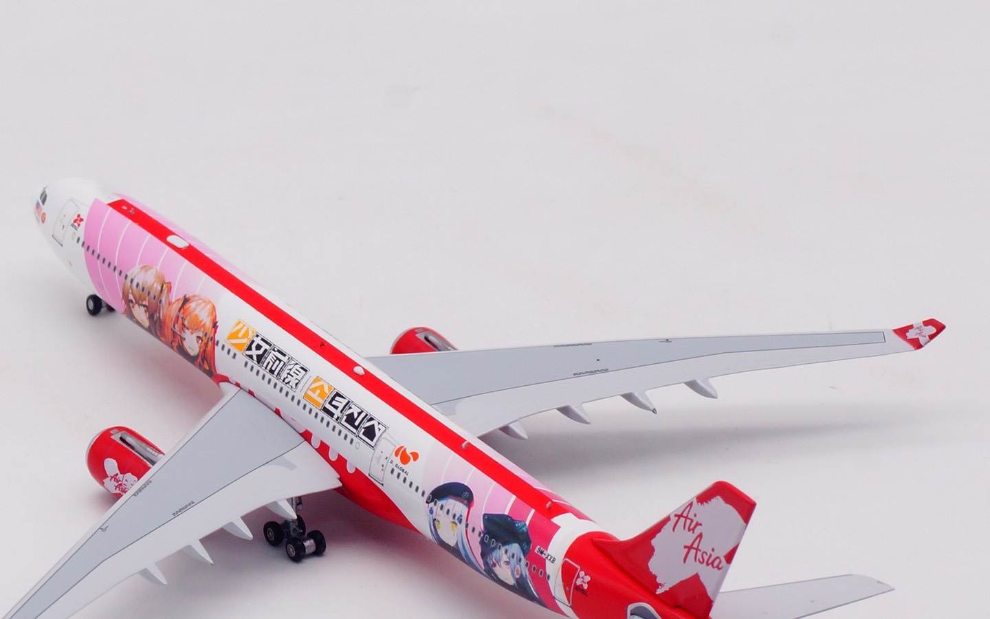 Aviation 400 1:400 Air Asia X 9M-XXB Airbus A330-300 - Image 14
