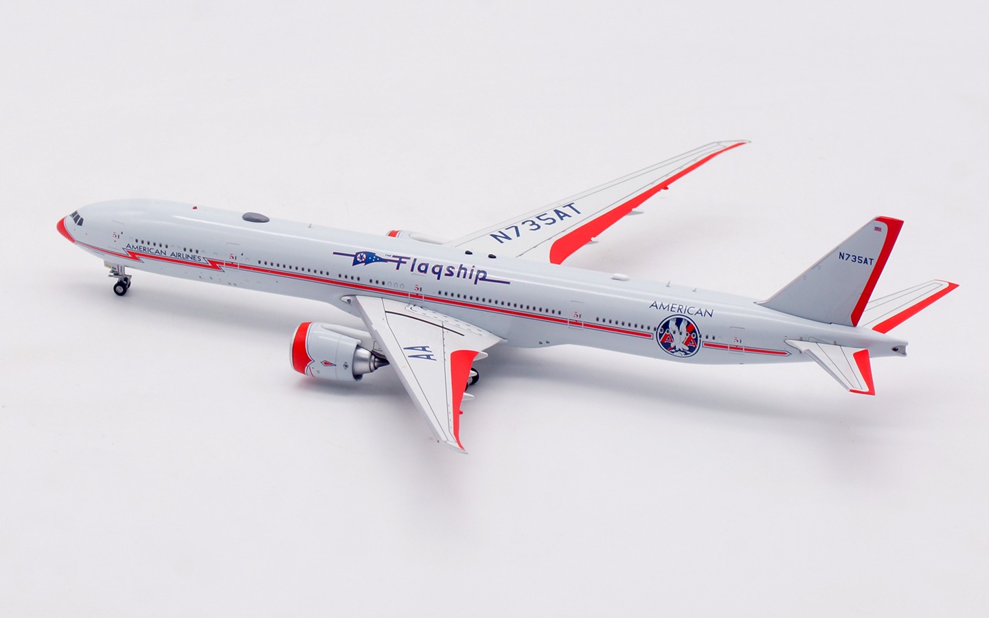 Aviation 400 1:400 American Airlines N735AT Boeing 777-300 - Image 2