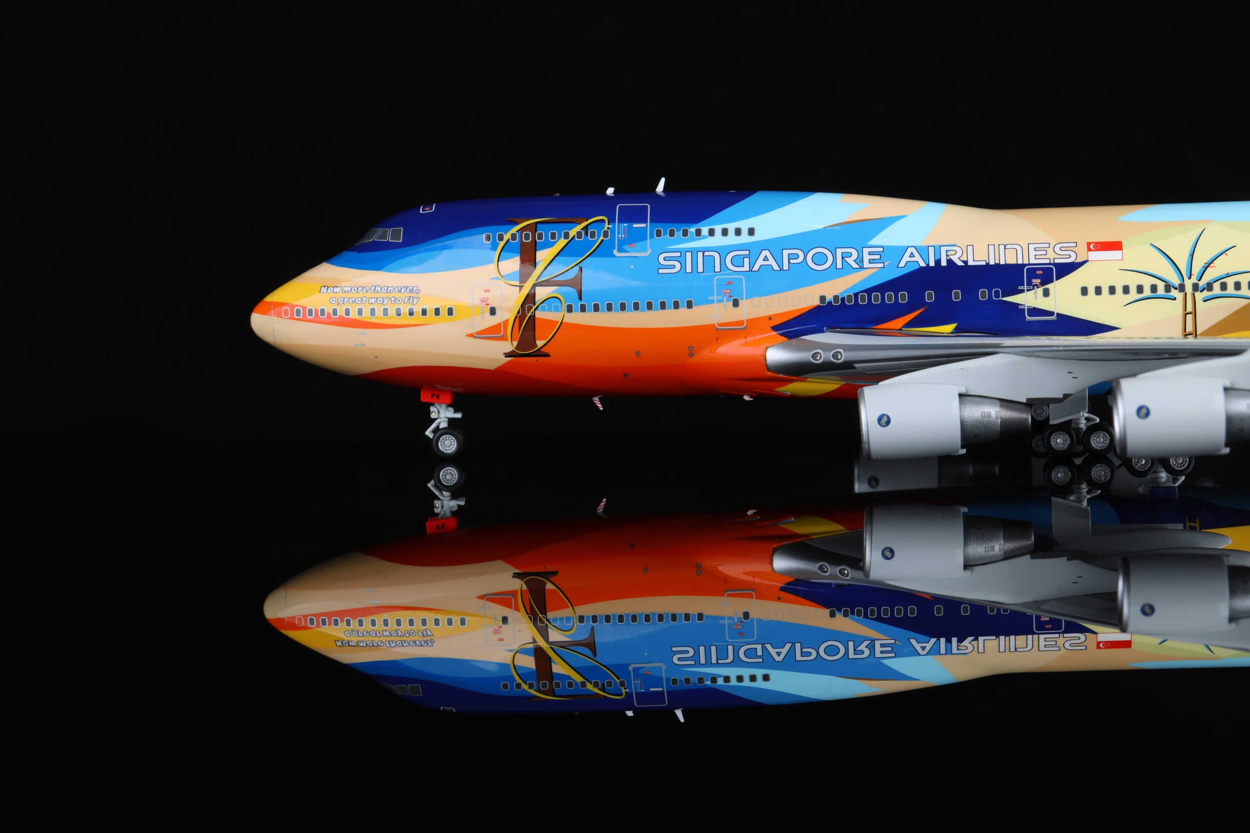 SQ Wings 1:200 Singapore Airlines 9V-SPK Boeing 747-400 - Image 4