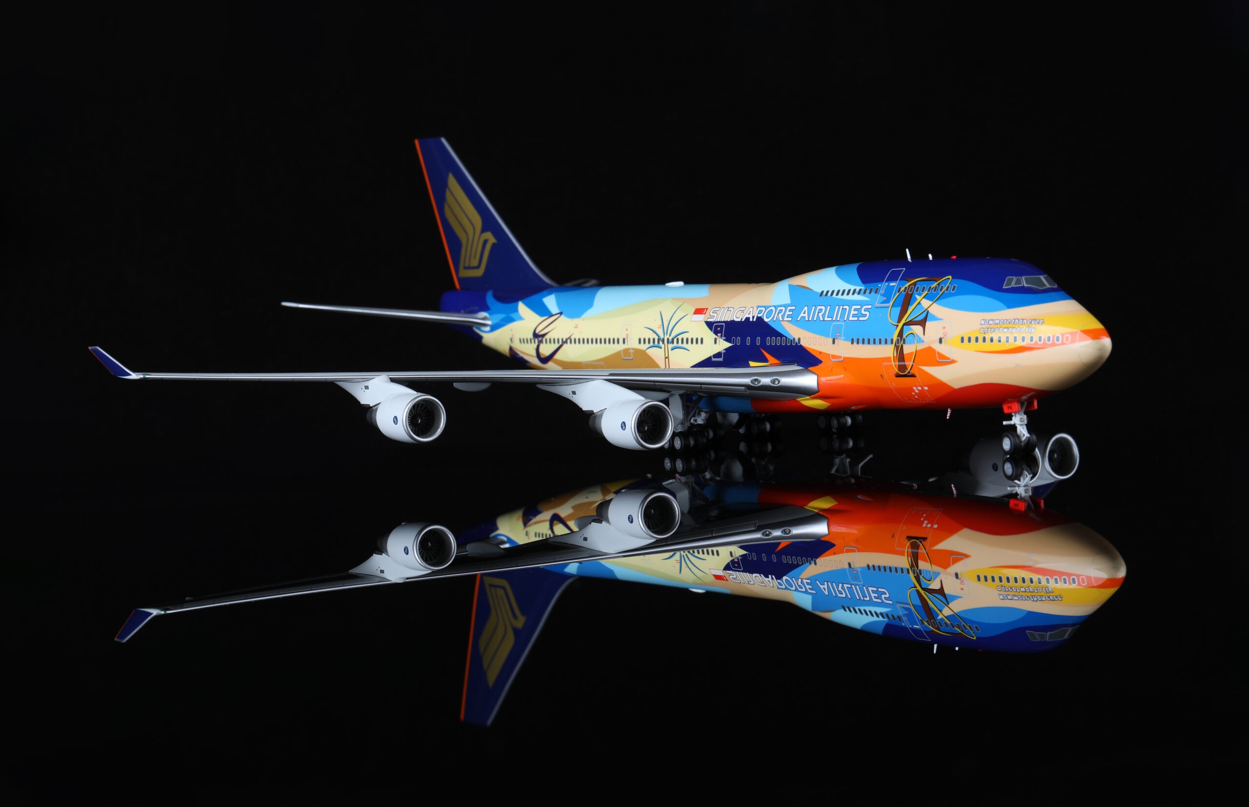 SQ Wings 1:200 Singapore Airlines 9V-SPK Boeing 747-400 - Image 6
