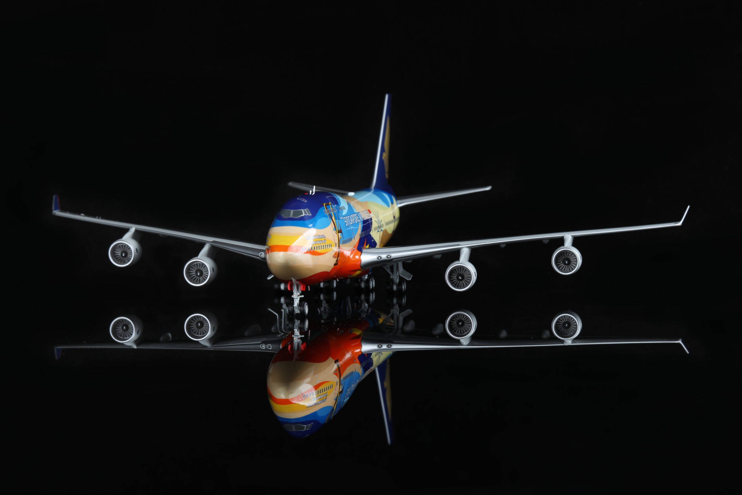 SQ Wings 1:200 Singapore Airlines 9V-SPK Boeing 747-400 - Image 8