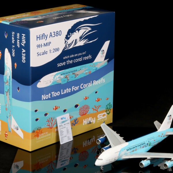 SQ Wings 1:200 HiFly Malta 9H-MIP Airbus A380-800