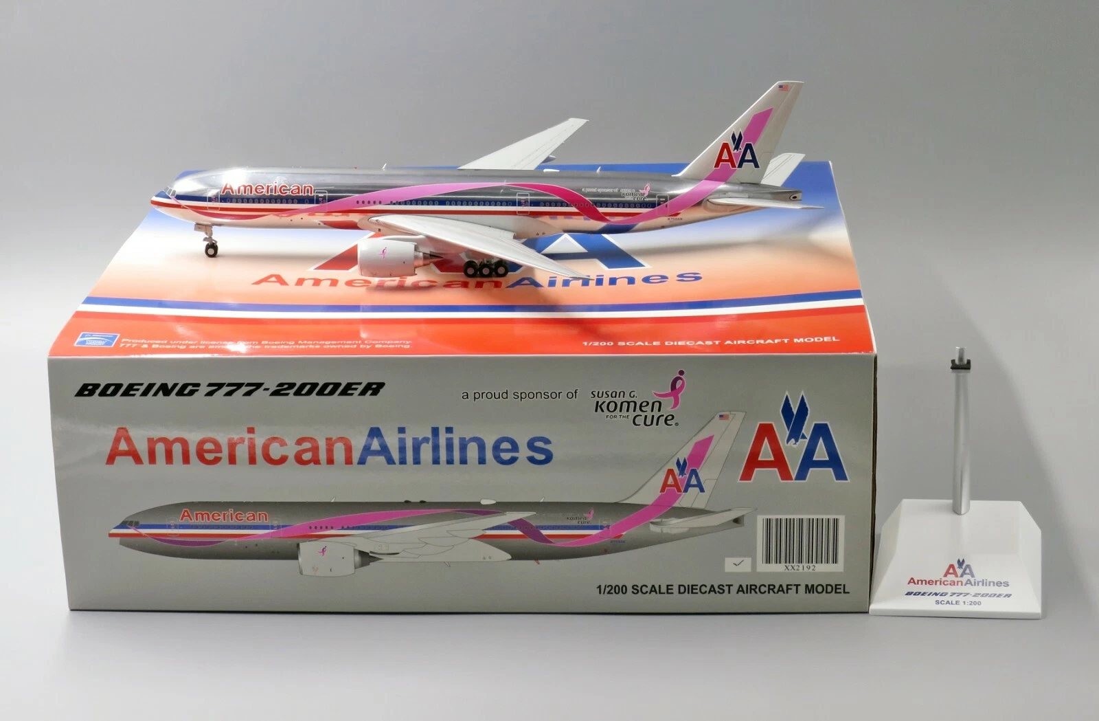 JC Wings 1:200 American Airlines N759AN Boeing 777-200