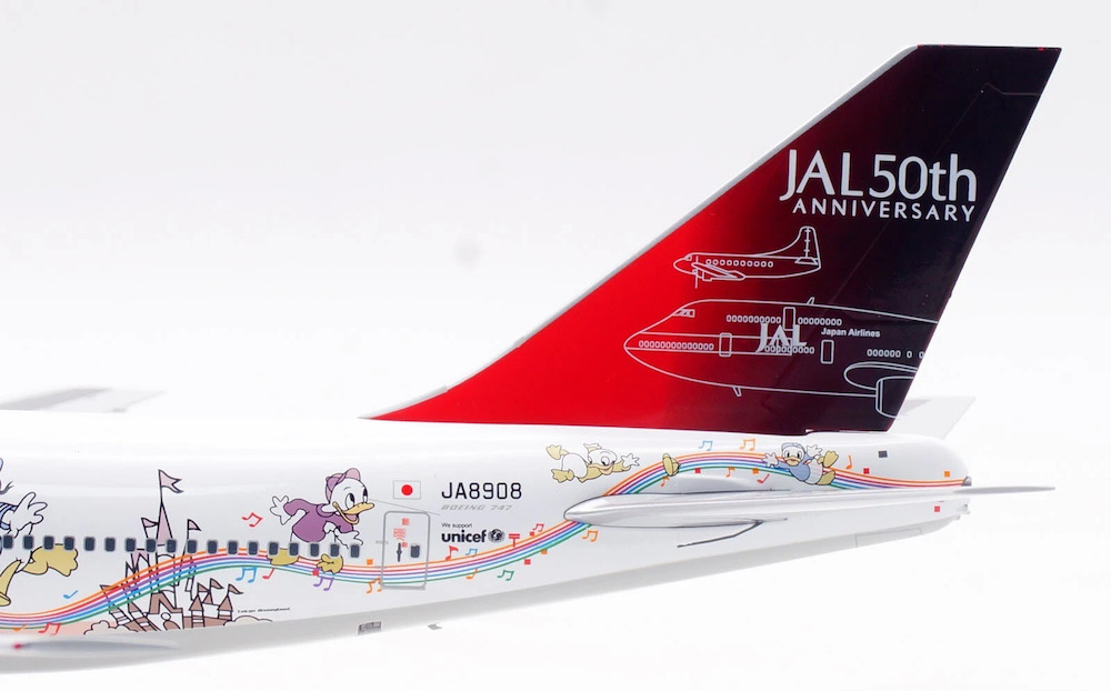 SQ Wings 1:200 JAL Japan Airlines JA8908 Boeing 747-400 - Image 4