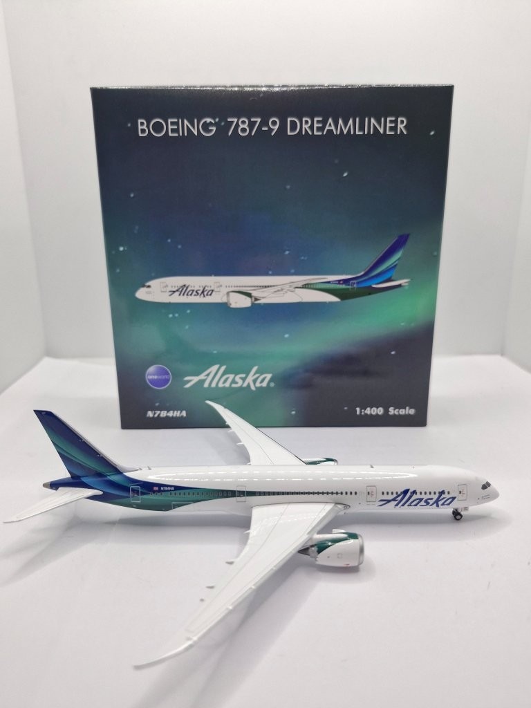 Phoenix 1:400 Alaska Airlines N784HA Boeing 787-9 - Image 2