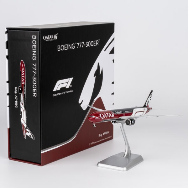 NG Models 1:400 Qatar Airways A7-BEG Boeing 777-300 [ULTIMATE]
