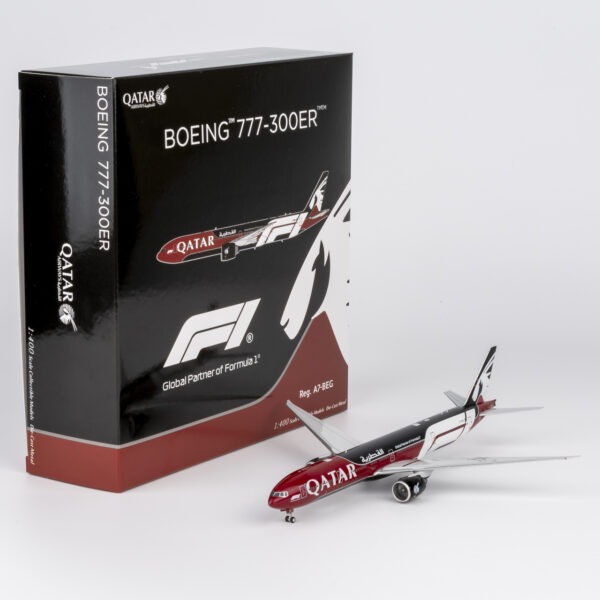 NG Models 1:400 Qatar Airways A7-BEG Boeing 777-300