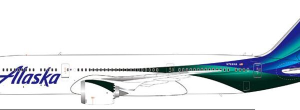 Aviation 400 1:400 Alaska Airlines N784HA Boeing 787-9 *** PRE-ORDER DUE DATE UNKNOWN ***