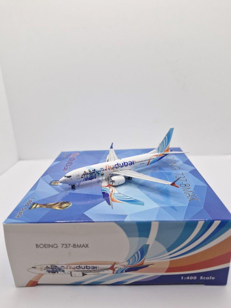 Phoenix 1:400 Flydubai A6-FKA Boeing 737-MAX 8