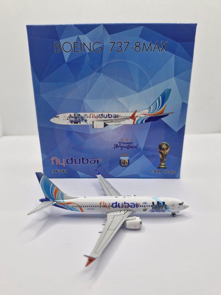 Phoenix 1:400 Flydubai A6-FKA Boeing 737-MAX 8 - Image 2