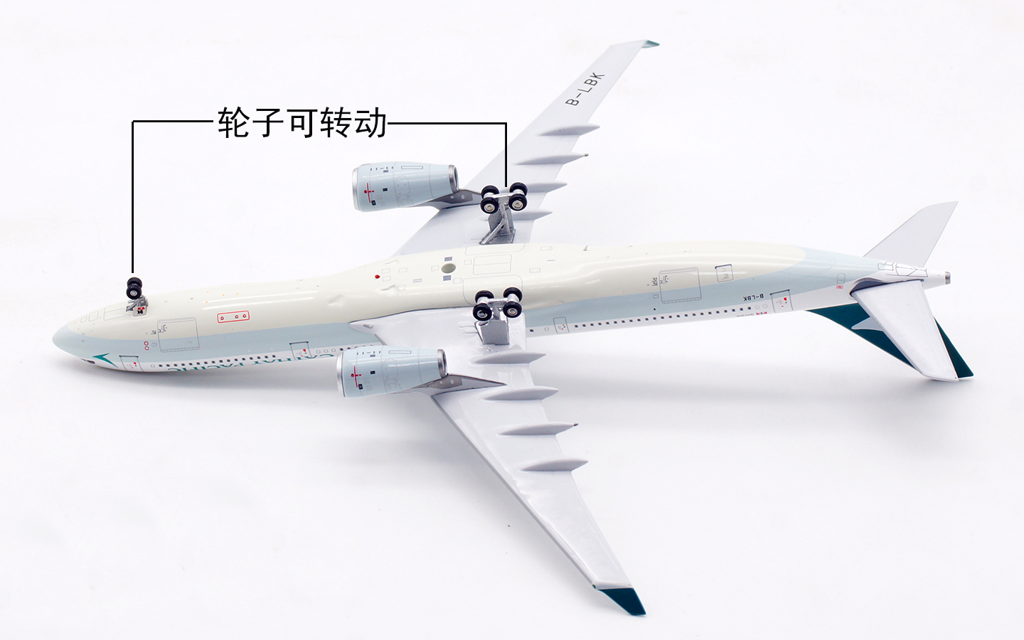 Aviation 400 1:400 Cathay Pacific Airways B-LBK Airbus A330-300 - Image 6