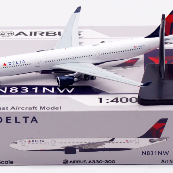 Aviation 400 1:400 Delta Airlines N831NW Airbus A330-300