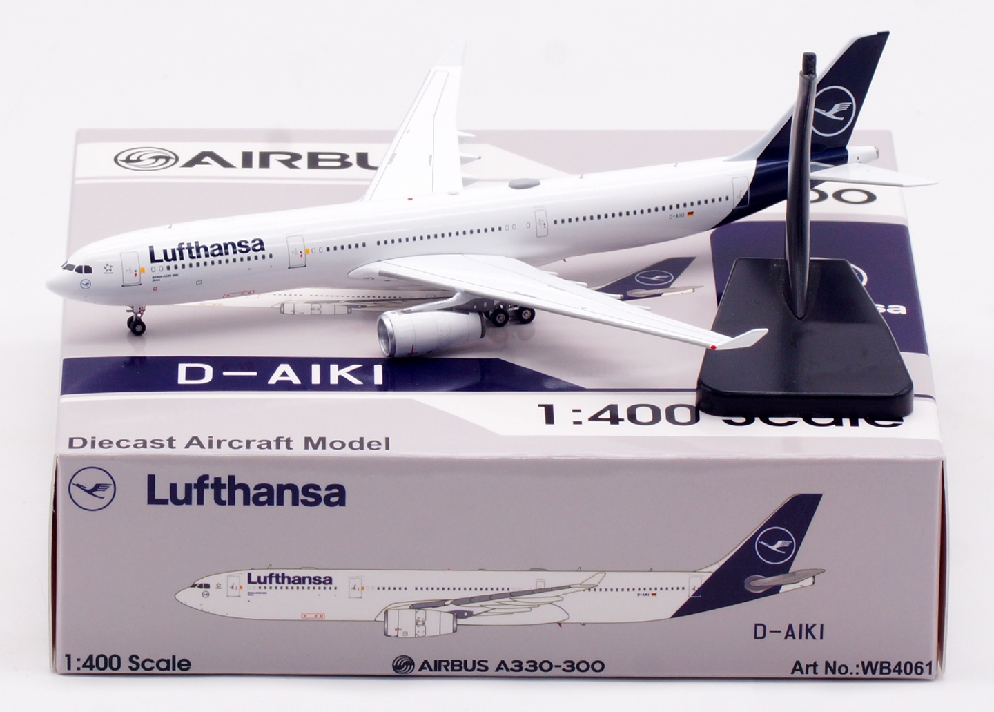 Aviation 400 1:400 Lufthansa D-AIKI Airbus A330-300