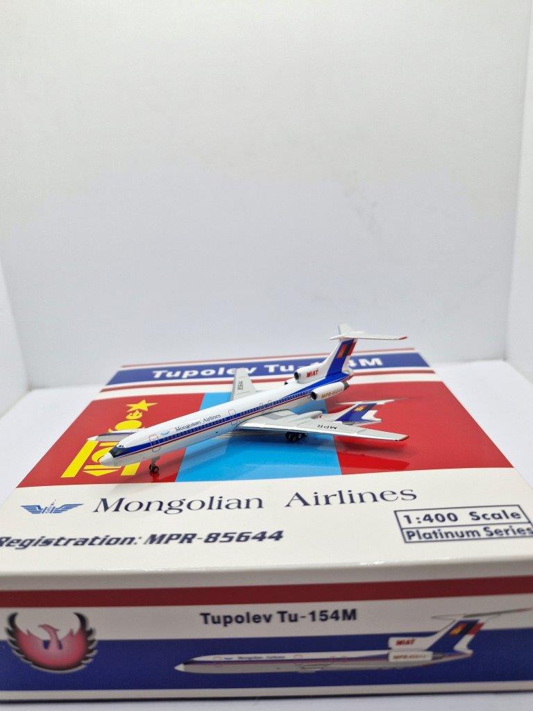 Phoenix 1:400 MIAT Mongolian Airlines MPR-85644 Tupolev TU-154