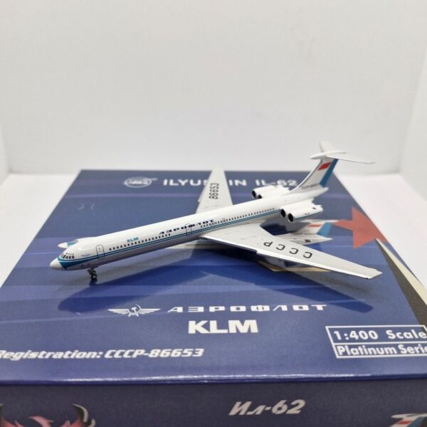 Phoenix 1:400 Aeroflot Russian Airlines / KLM Royal Dutch Airlines CCCP-86653 Ilyushin IL-62